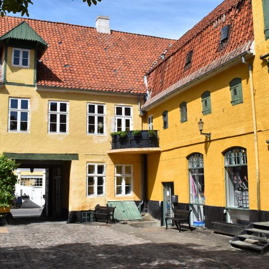 Gårdmiljø i Assens